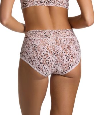 Women's Printed Signature Lace French Brief Panty