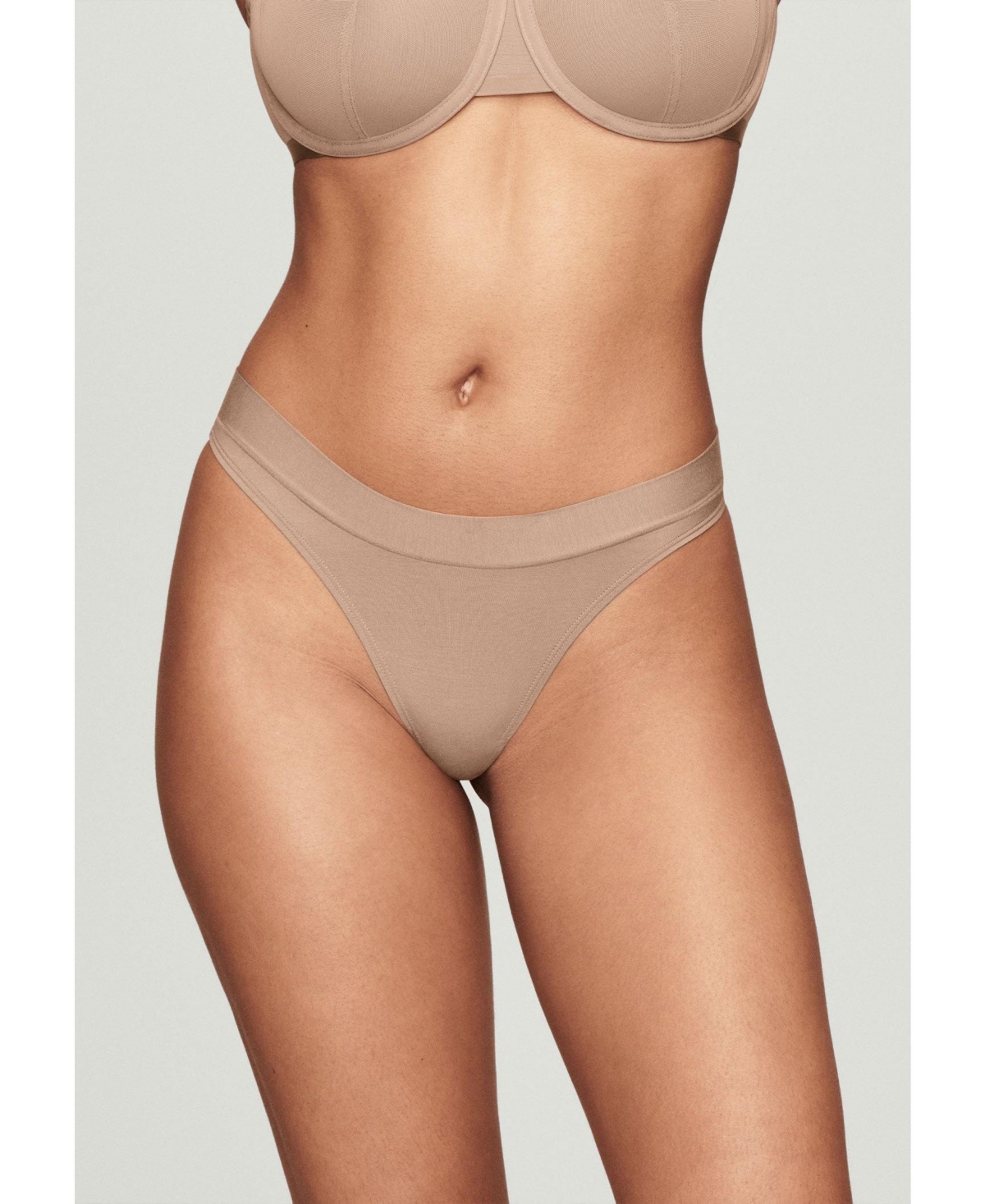 Women's The Thong - Modal - Ocean stripe