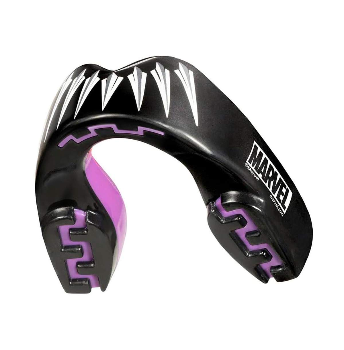 Marvel Sports Mouthguard Dual Layer Premium Mouth Guard with Case for Basketball, Football, Mma, Hockey - Adult - Spider Man - Yellow