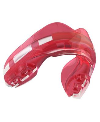 ORTHO Protective Sports Mouth Guard for Braces with Case for Boxing, Basketball, Lacrosse, Football, MMA, Hockey - ICE PINK