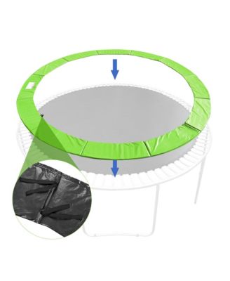 Trampoline Mat & Pad Replacement Kit with 72 V-Hooks Fits 14 ft Trampoline Frame