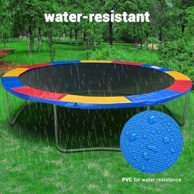 Trampoline Mat & Pad Replacement Kit w/ 72V-Ring for 12ft Round Trampoline Frame