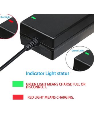 42V 2A DC Power Adapter for 36V Electric Bike Lithium Battery, 5.5mm/2.1mm/2.5mm Connector