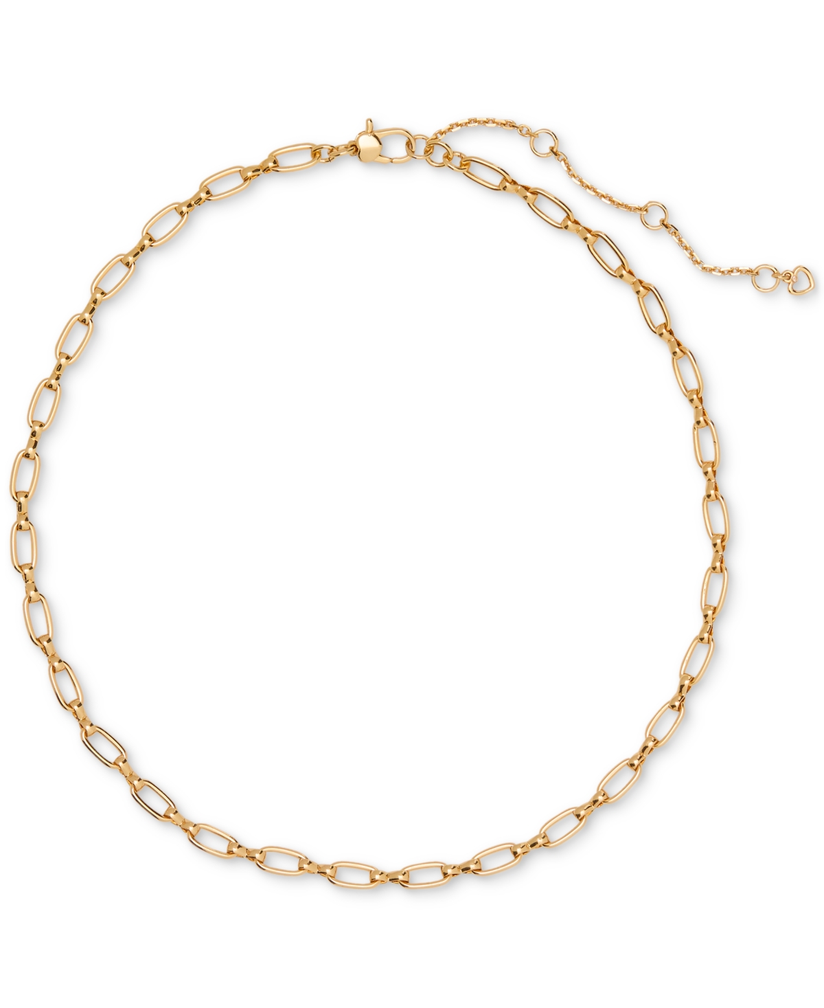 Kate Spade One In A Million Chain Charm Necklace, 16" + 3" Extender In Gold
