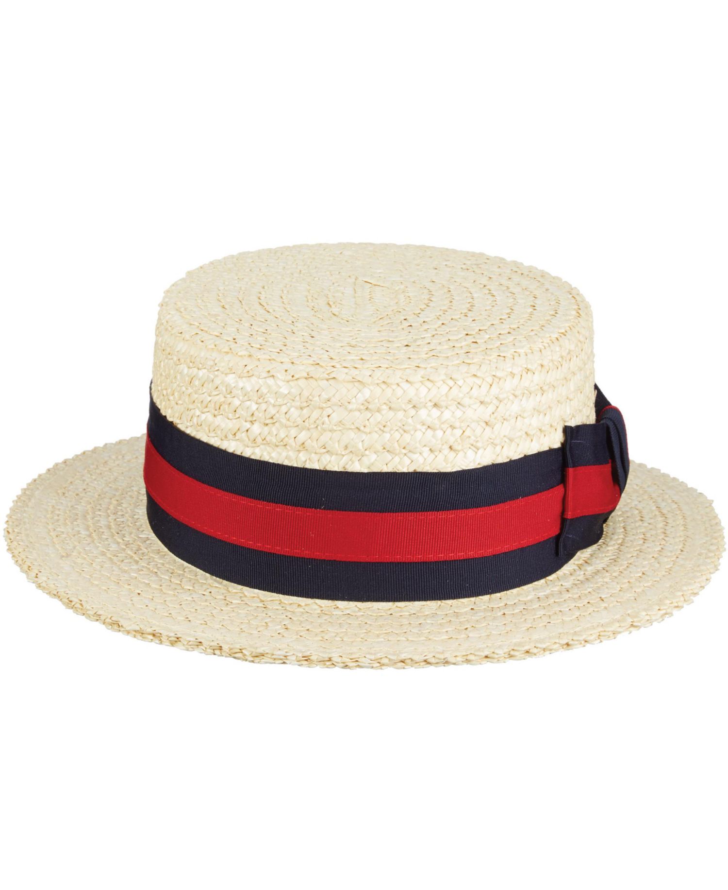 Men's Straw Boater Hat