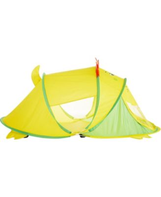 Figural Dinosaur Pop Up Portable Play Tent with Carry Case, Green