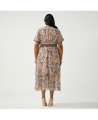 Bellarosa Floral V-Neck Dress