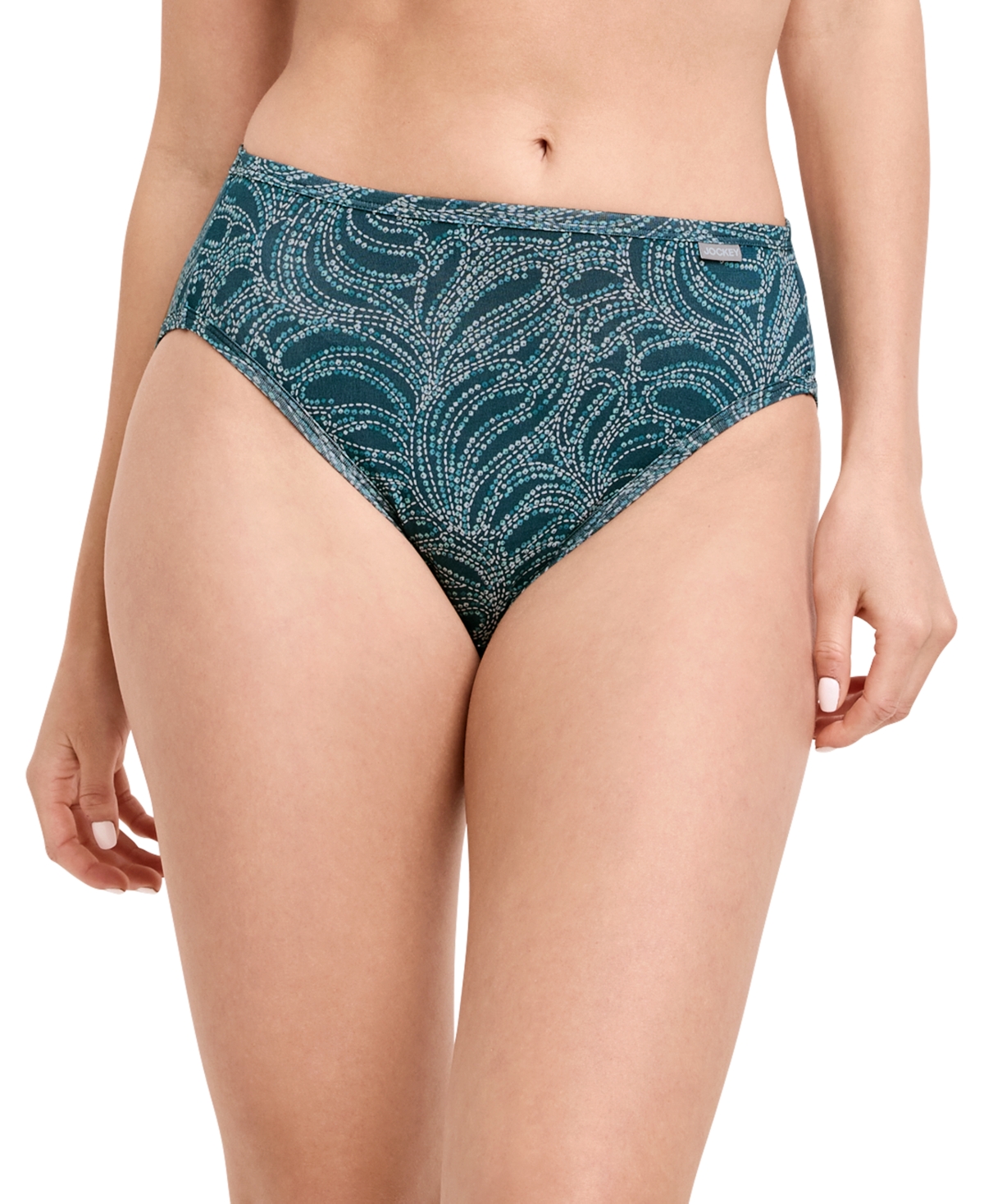Jockey Elance Super Soft French Cut Underwear 3 Pack 2071 In Green