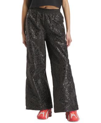 Reebok - Women's Metallic Animal-Print Pants