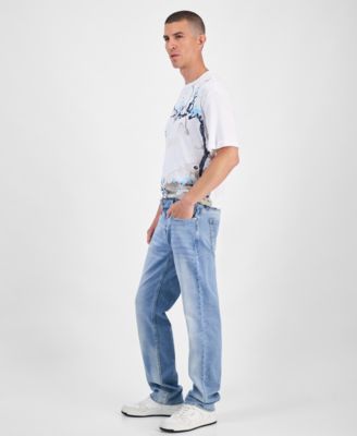 Men's Slim Straight Fit Jeans 