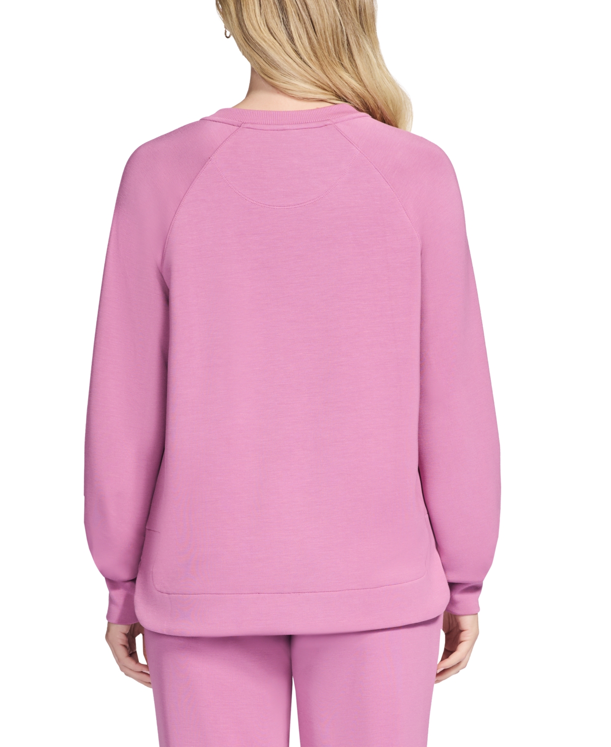 Skechers Women's Skechweave Elevate Long-sleeve Crewneck Tee In Pink