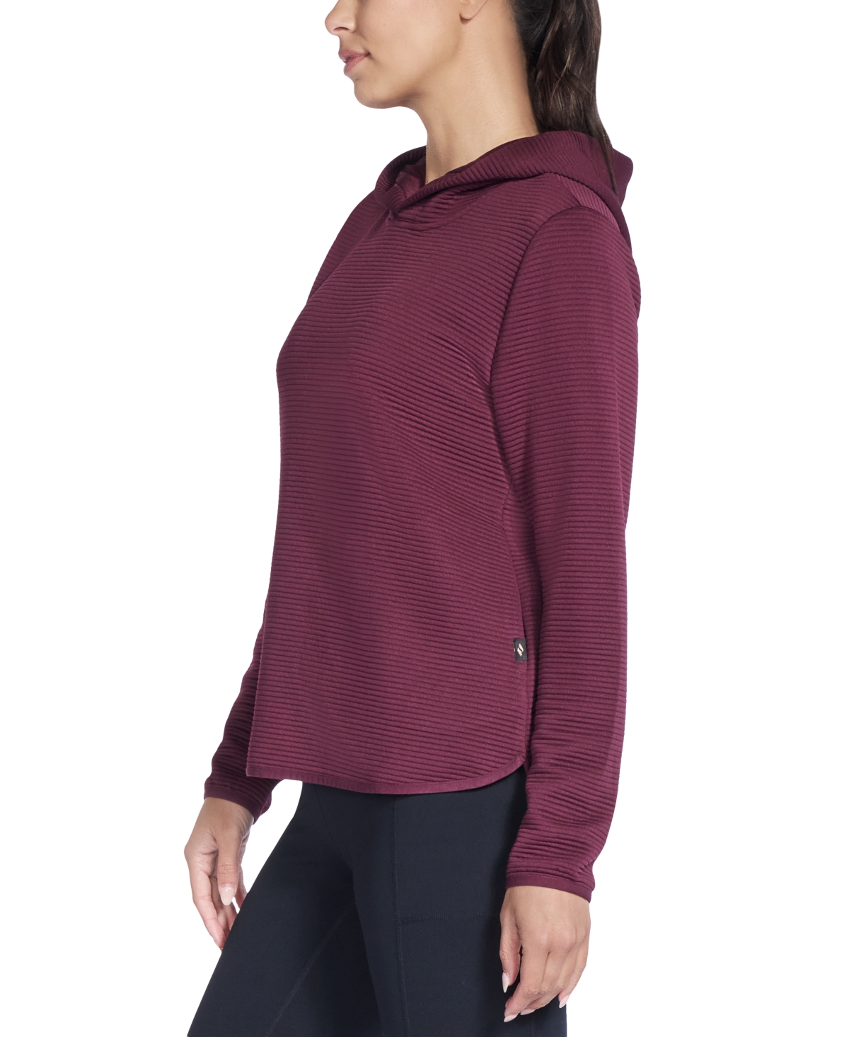 Skechers Women's Gowalk Everywhere Long-sleeve Pull-on Hoodie In Burgundy