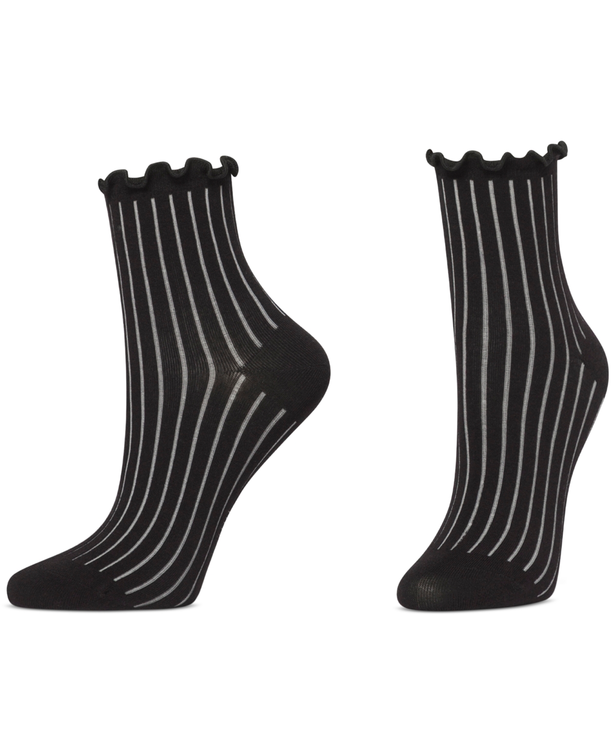 Hue Women's 3-pk. Sheer Ribbed Anklet Socks U24421mp In Multi