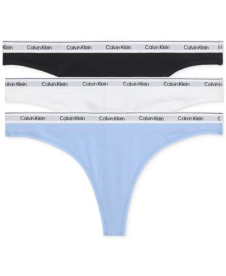 Women's Modern Logo 3-Pack Thong Underwear QD5209