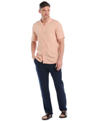 Men's Jacquard Button-Down Shirt