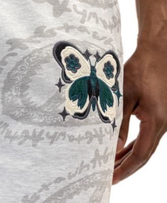 Men's Peace Sign Graphic Joggers