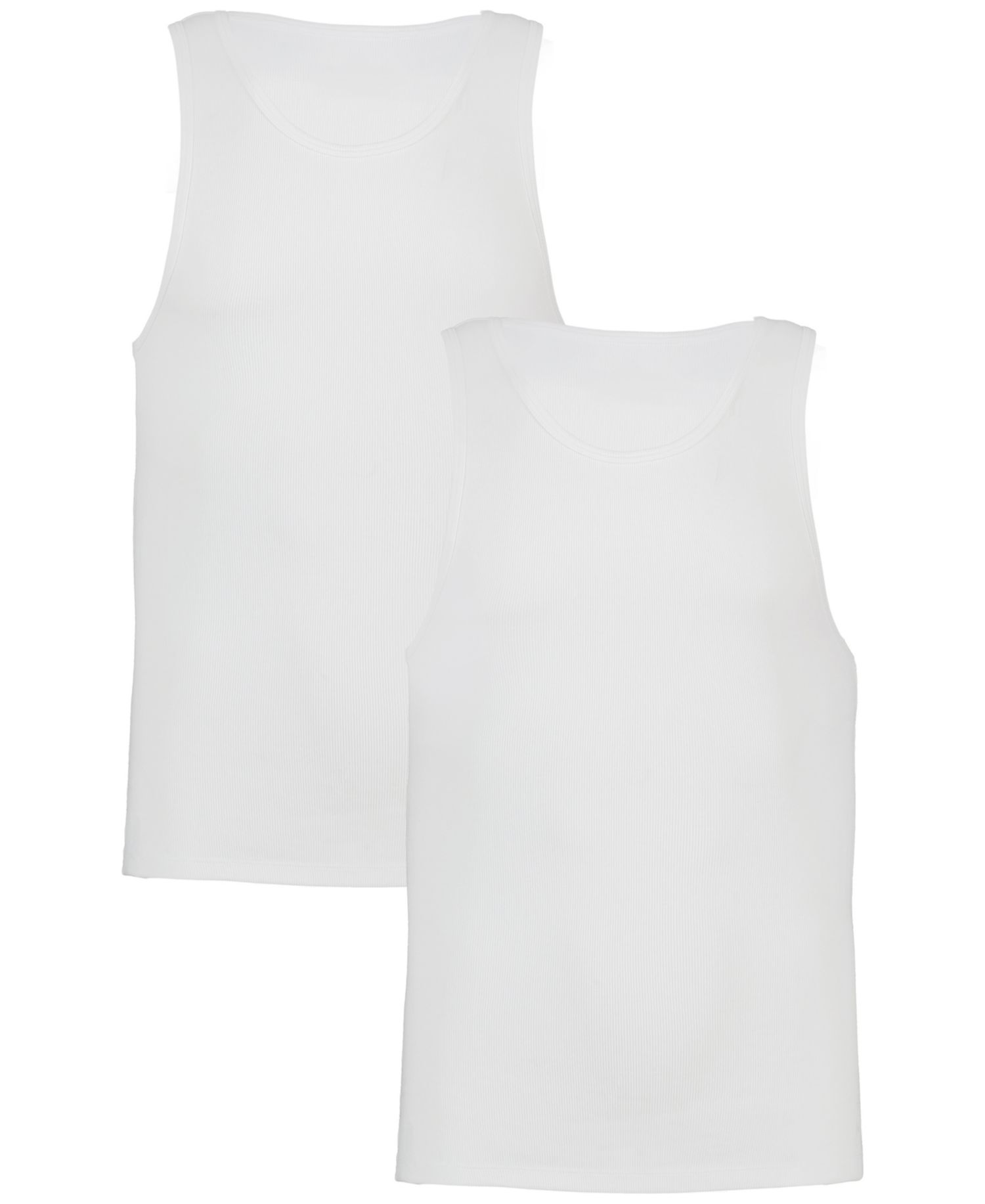 Men's 2pk. Ribbed Performance Tank Tops