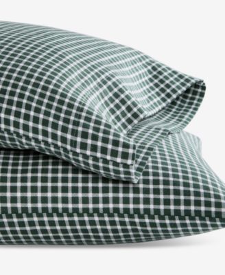 Printed Flannel Pillowcase Pair, Standard, Exclusively at Macy’s