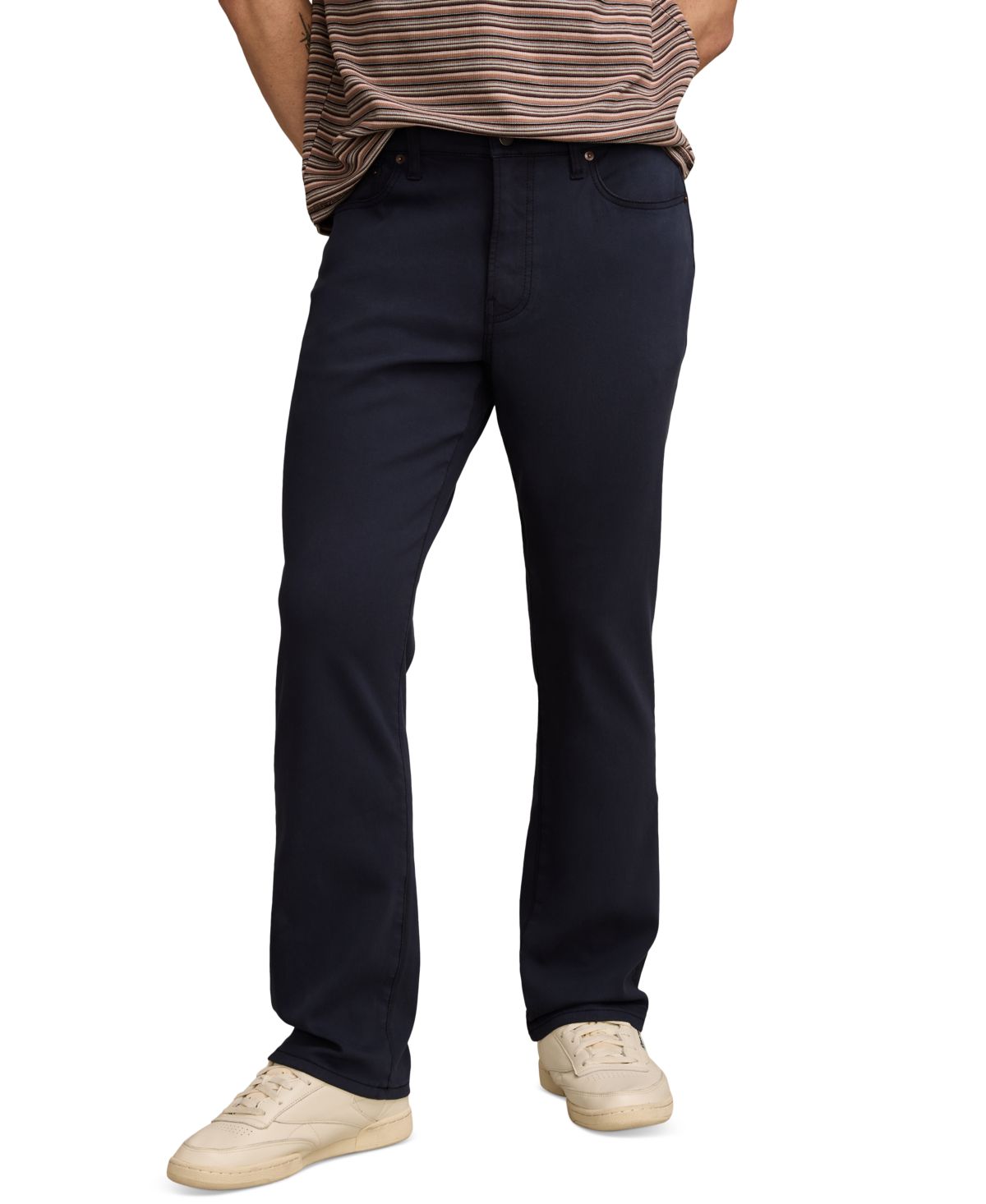 Мужские прямые однодневные джинсы спортивного покроя 410