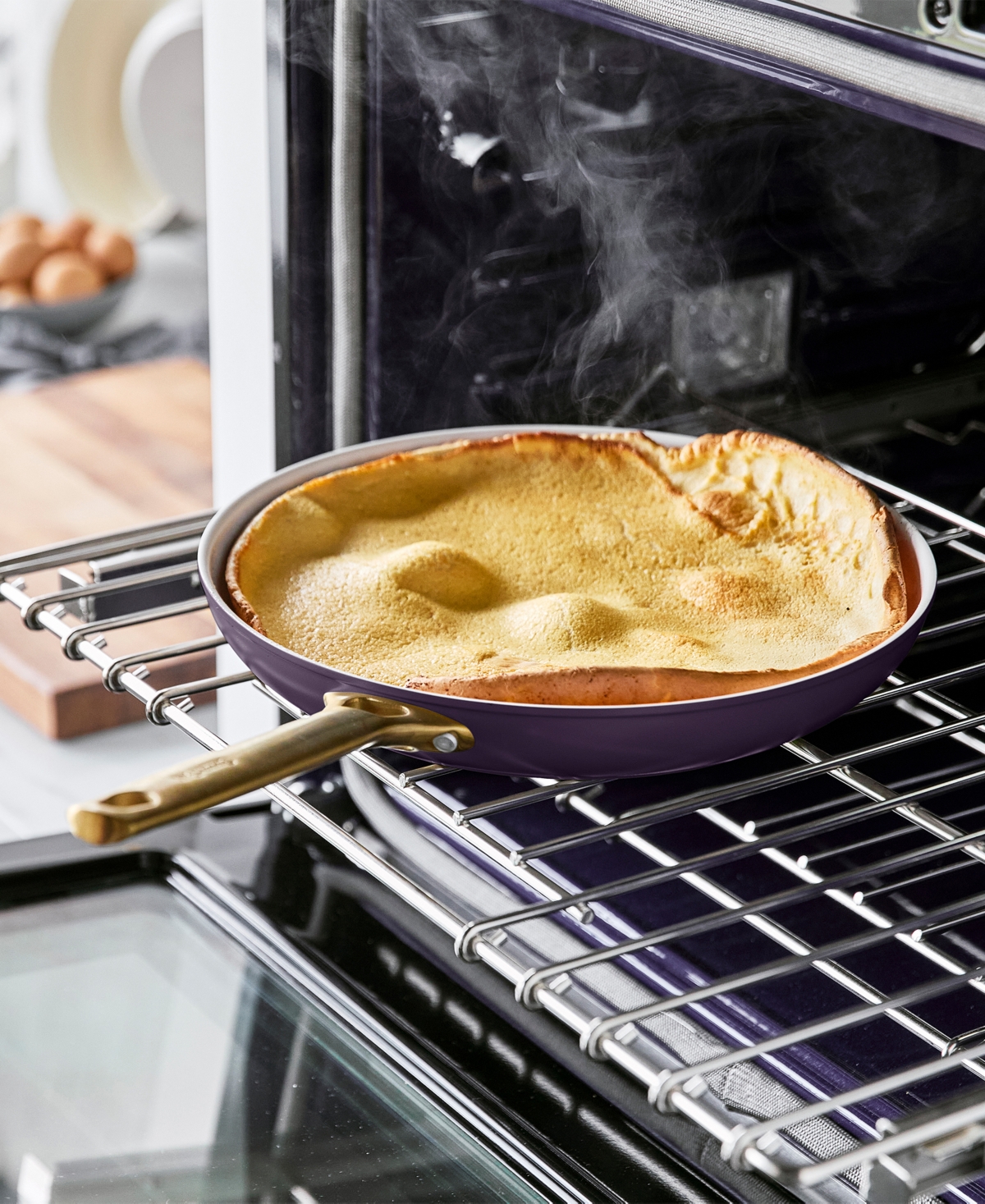 Greenpan Padova Healthy Ceramic Nonstick Cookware Set, 10 Piece In Purple