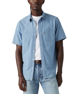Men's Classic 1 Pocket Short Sleeve Regular Fit Shirt