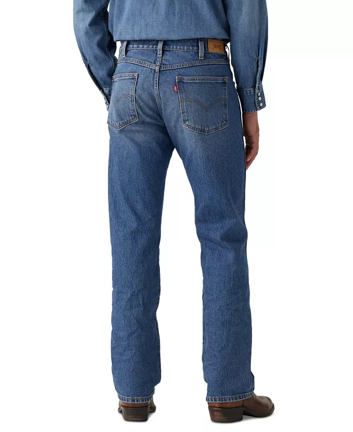 Men's 557 Western Straight Fit Boot Cut Jeans - thumbnail 3