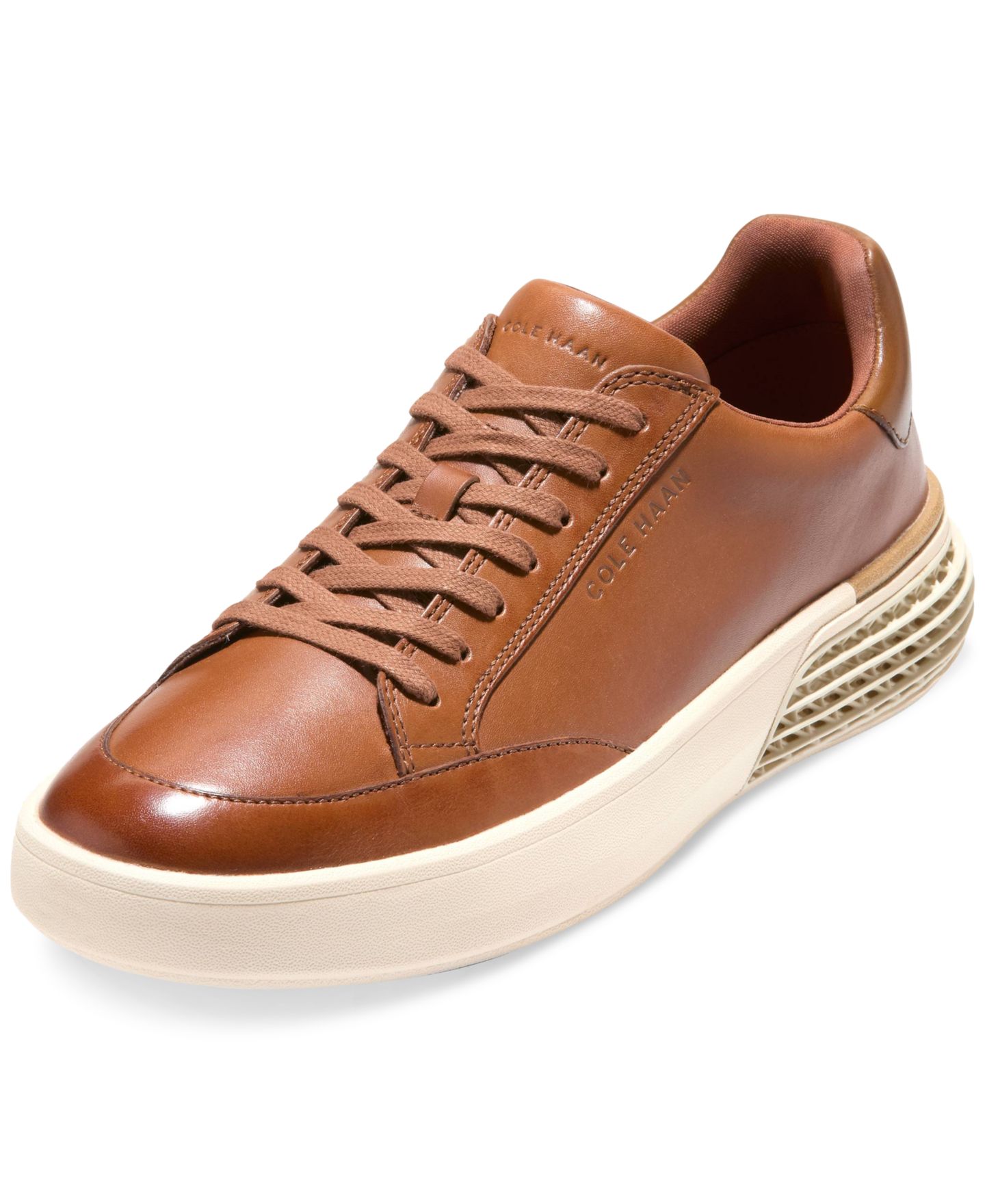 Мужские кроссовки Cole Haan GrandPrø Halfcourt Skyweave, цвет: Рыжевато-коричневый — фото 8