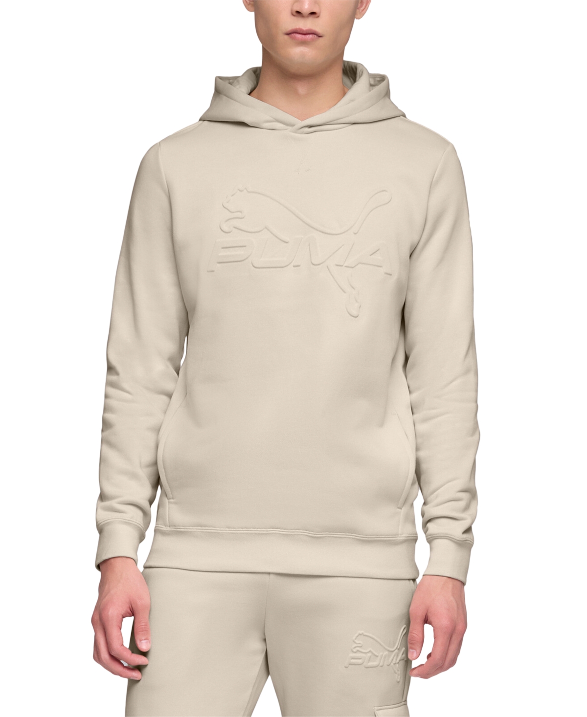 Puma Men's Embossed Logo Hoodie