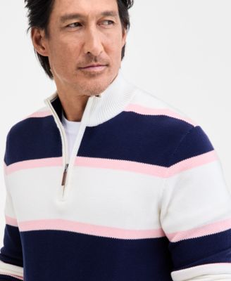 Men's Quarter-Zip Sweater, Macy's Exclusive