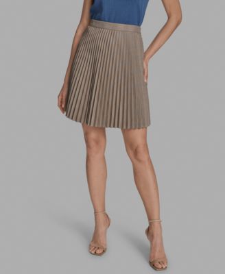 Women's Pleated A-Line Skirt