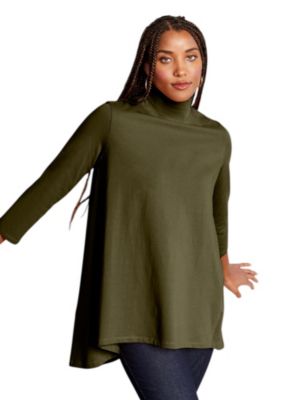 Women's One+Only Mock-Neck Tunic