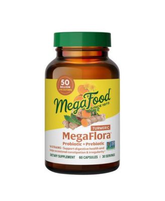 Megaflora Probiotic With Turmeric 60 Caps
