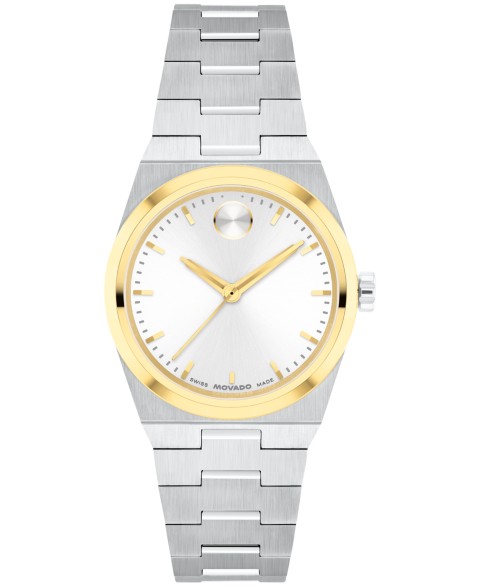 Женские часы Movado Bold Quest Mini на стальном браслете 28мм