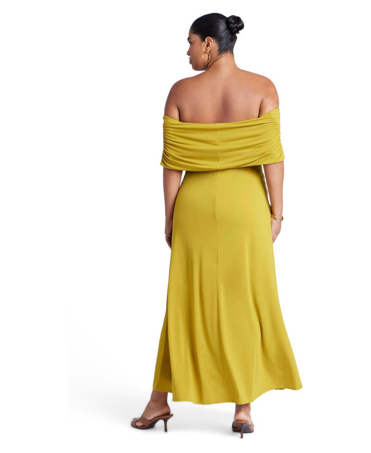 Women's Off The Shoulder Knit Maxi Dress