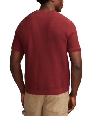 Men's Short Sleeve Crewneck Sweater