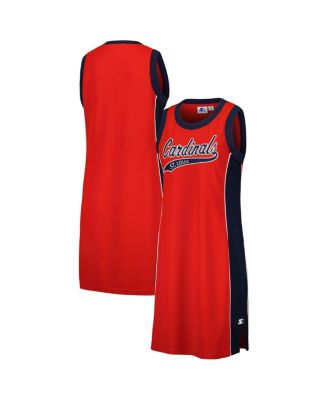 Starter - Women's Red St. Louis Cardinals Slam Dunk Tank Sneaker Dress