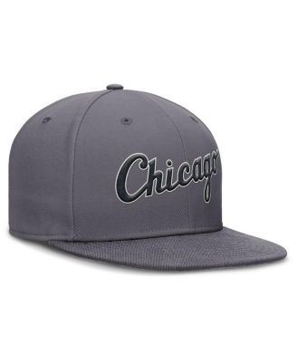 Men's Gray Chicago White Sox Performance True Fitted Hat