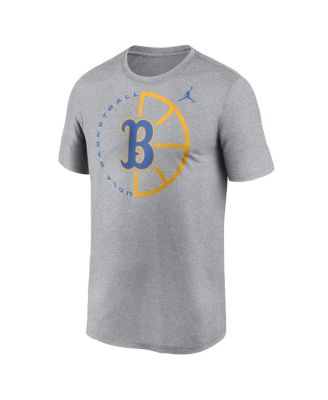 Men's Heather Gray UCLA Bruins Legend Basketball Icon Performance T-Shirt