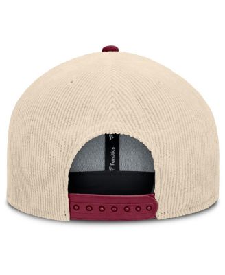 Men's Cream Atlanta United FC Tempo Corduroy Snapback Hat