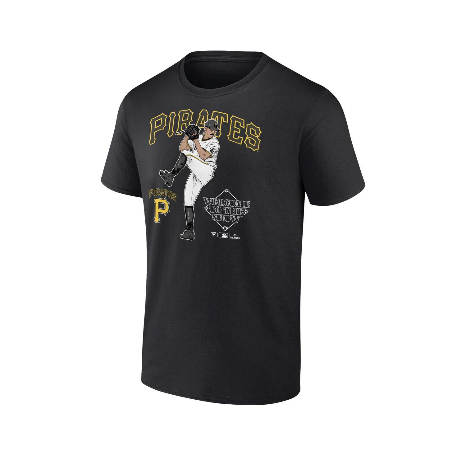 Men's Paul Skenes Black Pittsburgh Pirates Welcome To The Show T-Shirt
