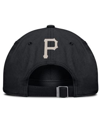 Men's Black Pittsburgh Pirates Statement Club Adjustable Hat