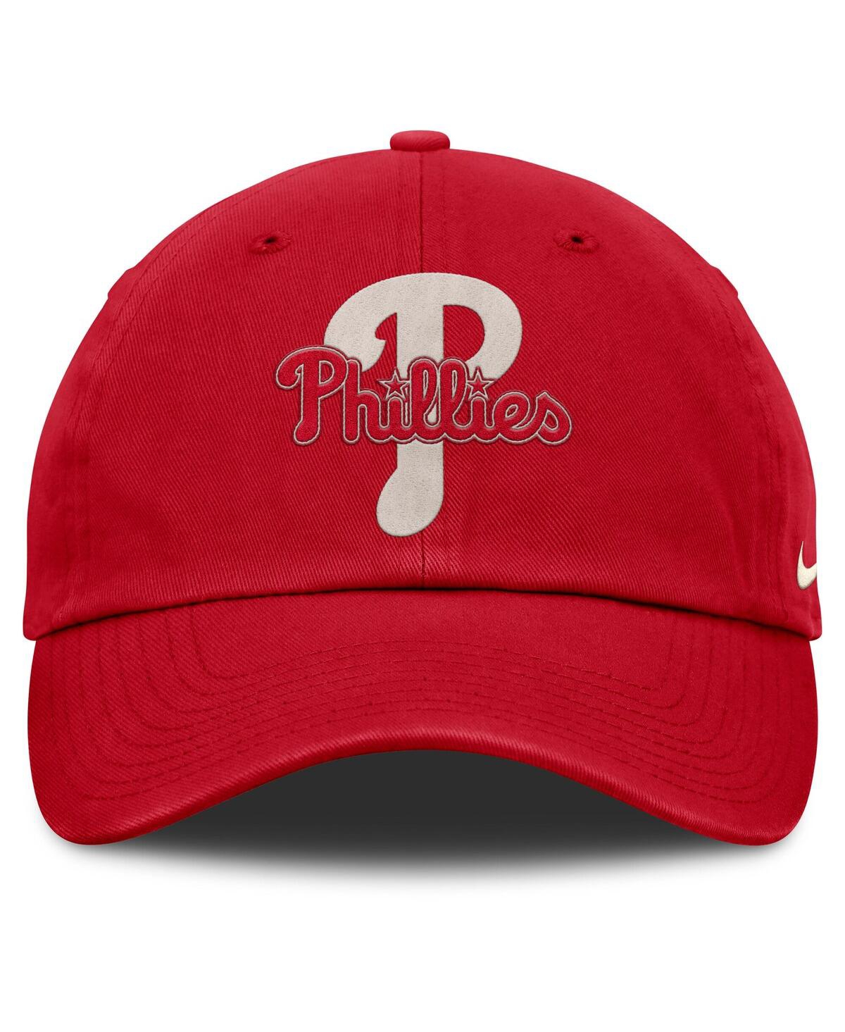 Nike Men's Red Philadelphia Phillies Statement Club Adjustable Hat In Red
