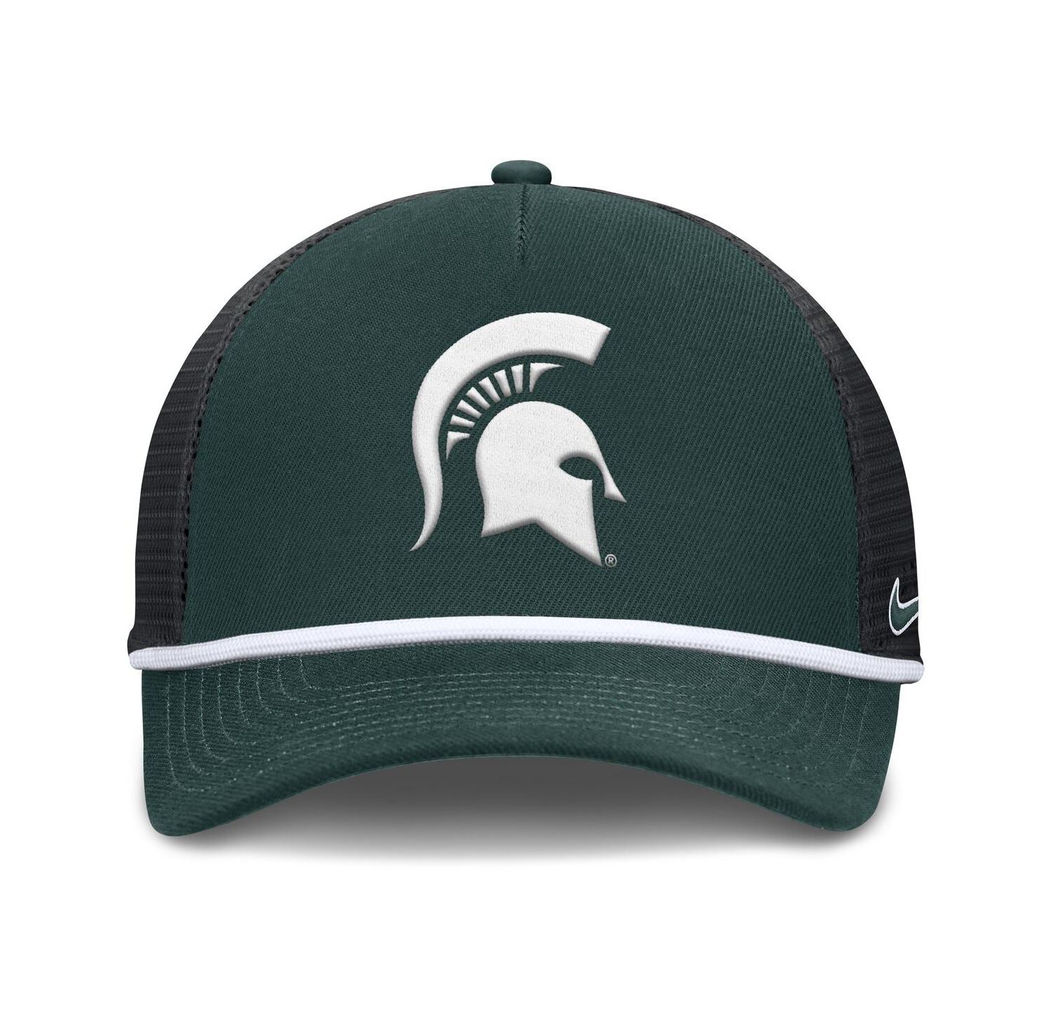 Men's Green Michigan State Spartans Rise Primetime Trucker Adjustable Hat