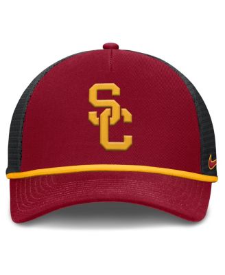 Men's Cardinal USC Trojans Rise Primetime Trucker Adjustable Hat