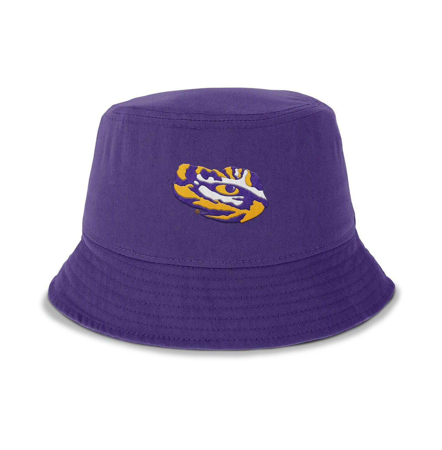 Мужская панама Nike Purple LSU Tigers Apex Primetime Bucket Hat — фото 2