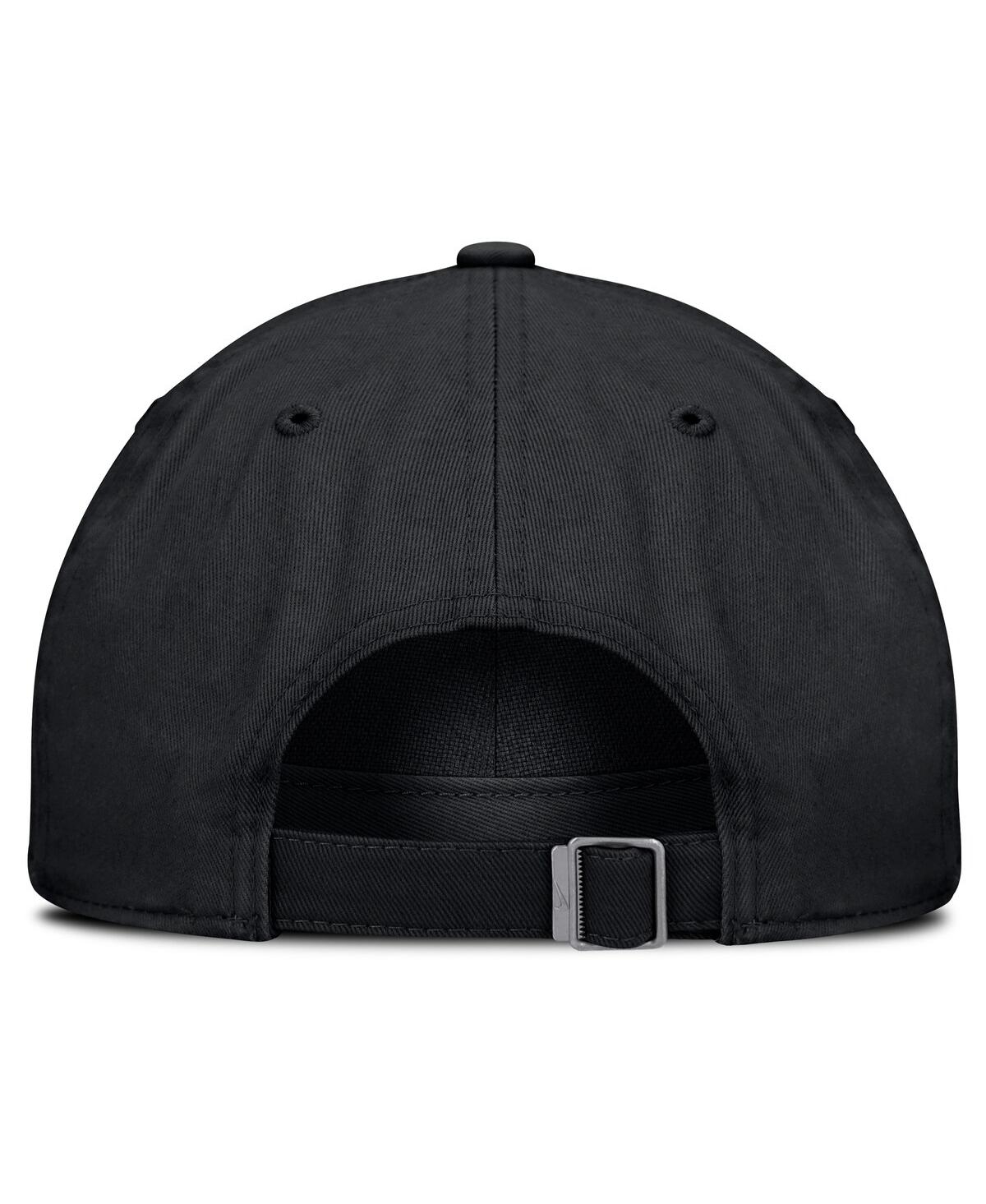 Nike Men's Black Ohio State Buckeyes Primetime Club Adjustable Hat In Black