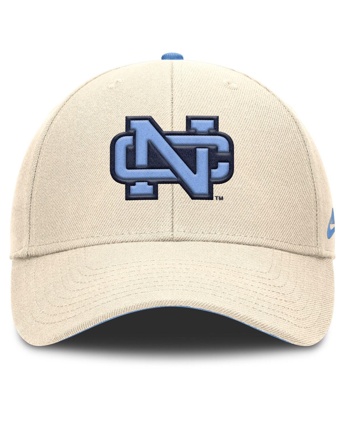 Nike Men's Natural North Carolina Tar Heels Rise Legacy Adjustable Hat In Brown