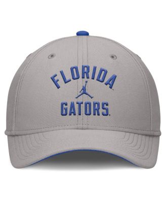 Men's Gray Florida Gators Rise Prep Performance Flex Hat