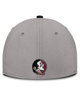 Men's Gray Florida State Seminoles Rise Prep Performance Flex Hat