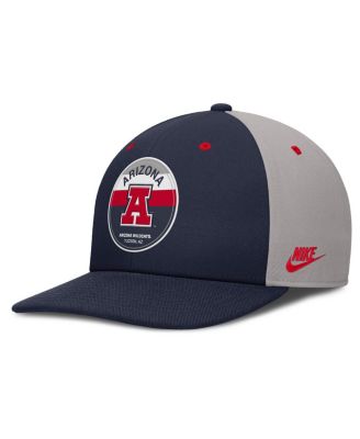 Nike - Men's Navy/Gray Arizona Wildcats Prep Pro Performance Snapback Hat